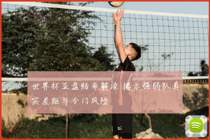 世界杯亚盘赔率解读 揭示强弱队真实差距与冷门风险