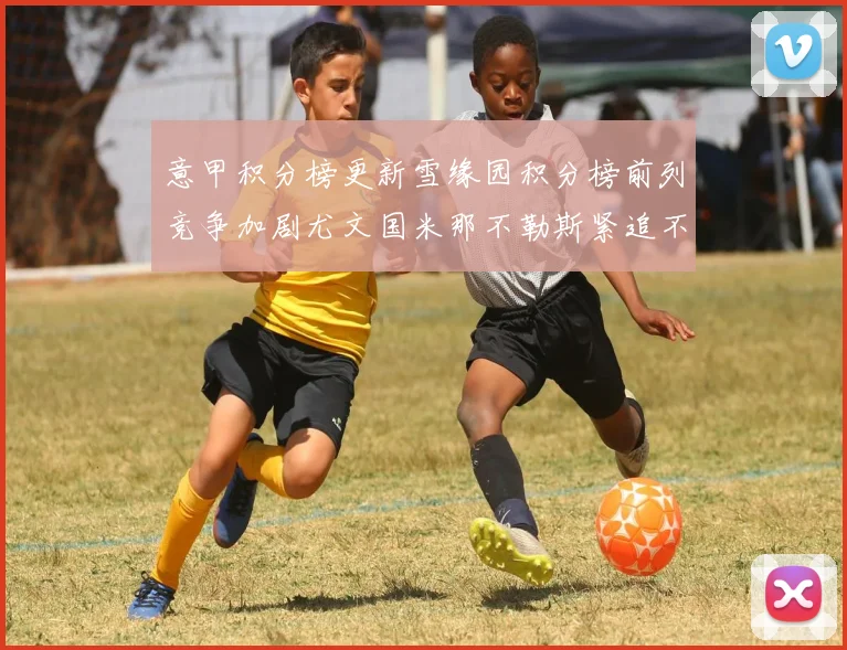 意甲积分榜更新雪缘园积分榜前列竞争加剧尤文国米那不勒斯紧追不舍