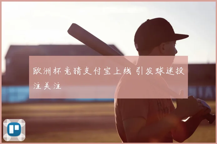 欧洲杯竞猜支付宝上线 引发球迷投注关注